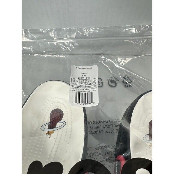 Crocs NBA Miami Heat Classic Clogs Mens Size 10 208861-001 Basketball NEW - Picture 7 of 7